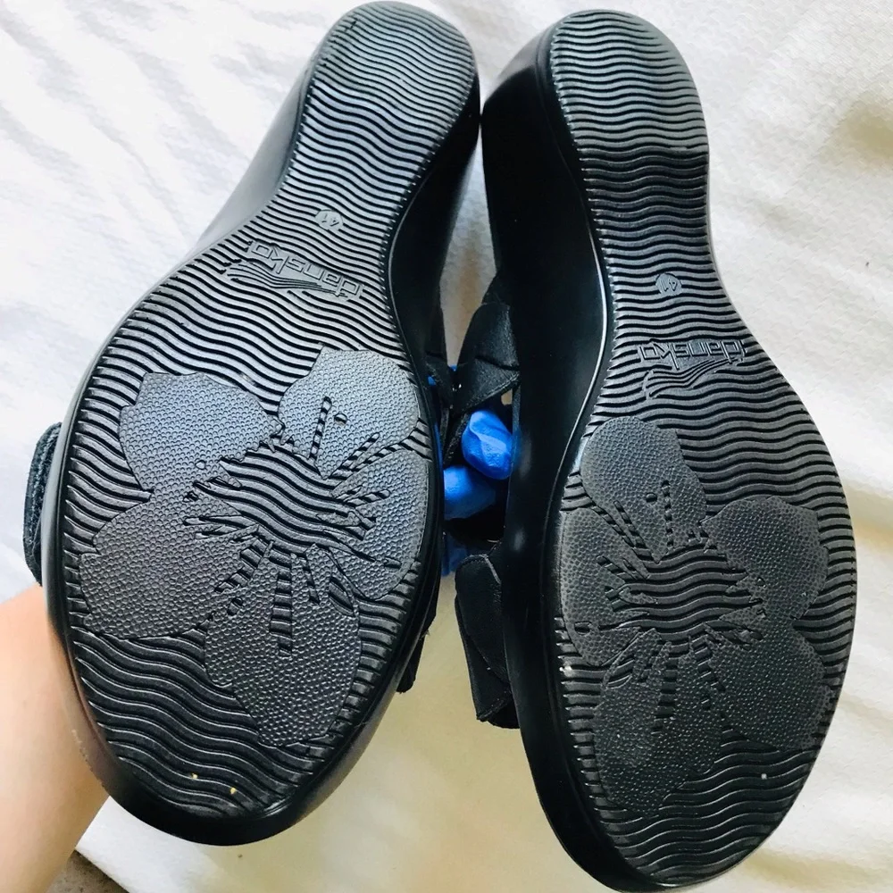 Dansko Black Sandals